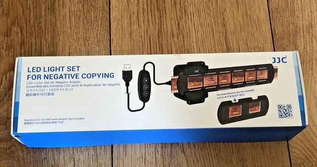 Juego de luces LED JJC para copia negativa FDA-LED1