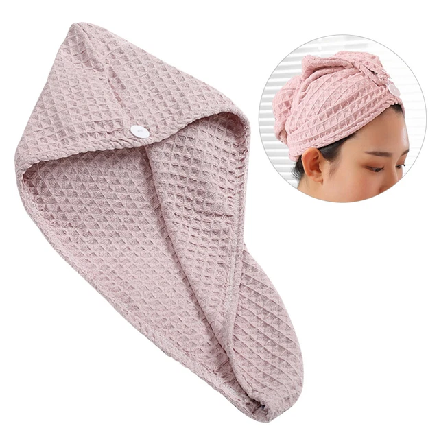 Turbante de ducha cabeza de toalla envoltura toallas baño toalla sombrero turbante envoltura cabeza