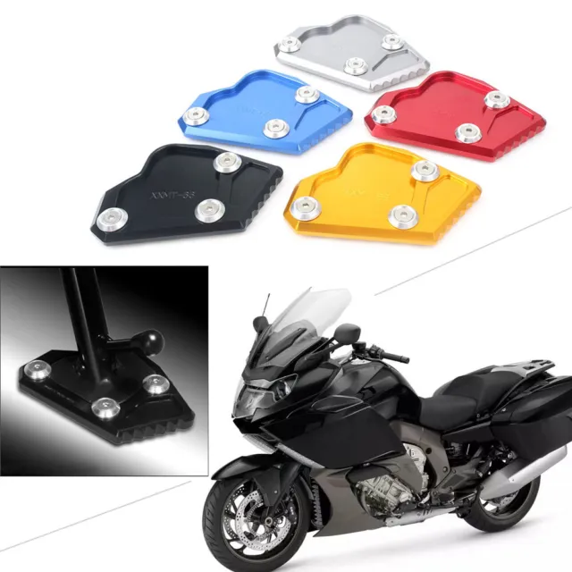 Sidestand Kickstand Extension Side Stand Plate Pad For BMW S1000RR 2011 - 2016
