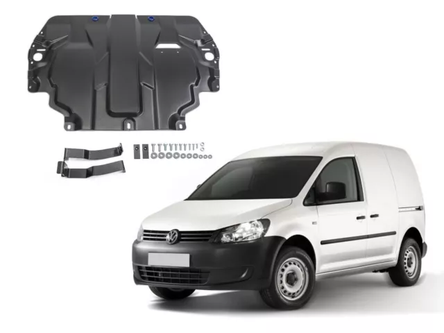 Motor + Getriebeschutz aus Stahl Unterfahrschutz für VW Caddy ab 2015