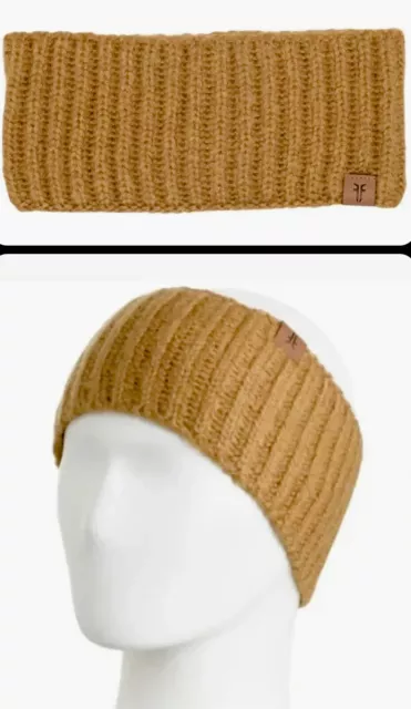 $38 NWT “FRYE” BROWN CABLE KNIT HEADBAND - SOFT and STYLISH!!