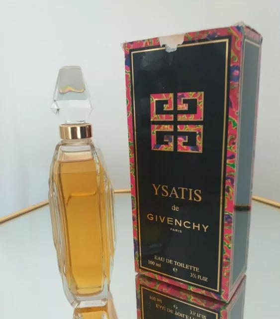 Givenchy Ysatis EDT 100 ml Vntage 90' neuve complète, boite d'origine, Splash 3