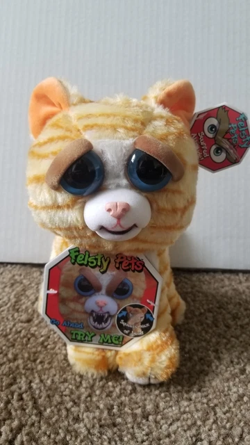 Stuffed Animal Feisty Pets Orange Cat FEISTY PETS PRINCESS