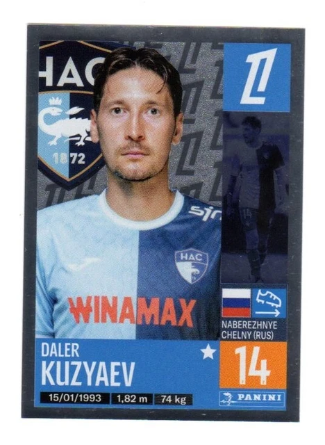 PANINI SCORE « LIGUE 1 UBER EATS 2022-23 SOCCER CARDS Fiche Signaletique Avec Check List France