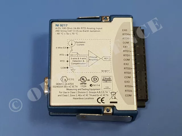 Module d'entrée température / RTD National Instruments NI 9217 cDAQ 2