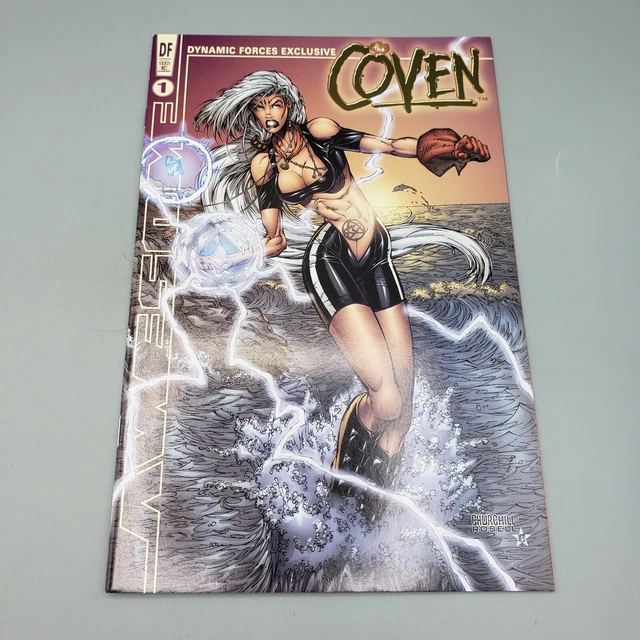 The Coven Vol 2 #1 1999 Dynamic Forces Exclusive Cover Variant With COA Comic