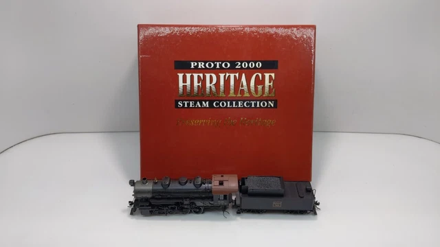 Proto 2000 23284 HO CB&Q USRA 0-8-0 Steam Locomotive #549 EX/Box