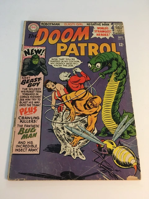 DOOM PATROL #99 1965 DC 1ST APP OF BEAST BOY VG+ copy2