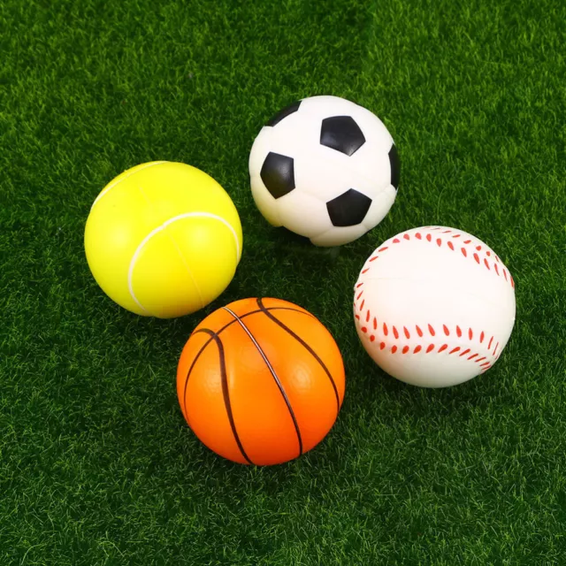 8 PCS Stress Balls Tennis for Dogs Cat Toy Soft Football