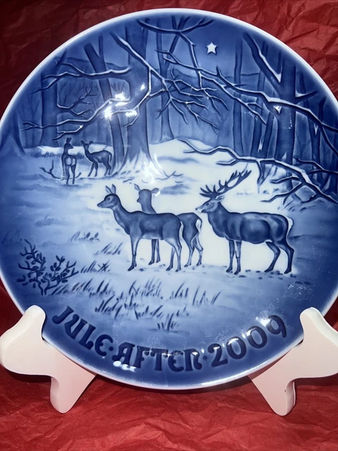 B & G Christmas Plate JULE AFTER Bing & Grondahl 2009