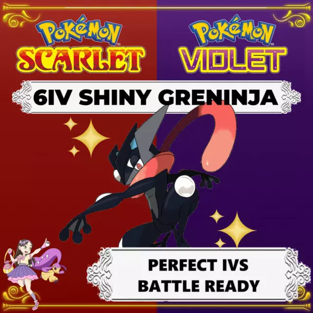 KINGAMBIT ✨SHINY✨/NonShiny 6IV - Pokemon SCARLET and VIOLET Battle Ready  VGC EVs