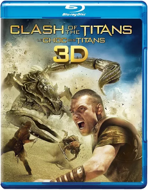 Clash of the Titans (3D Blu ray/Blu-ray/DVD Bilingual) Free Shipping In Canada