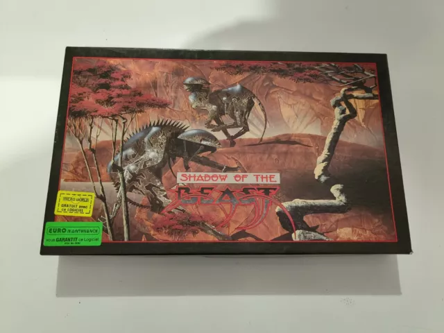 Shadow Of The Beast Commodore Amiga Psygnosis Complete Long Big Box