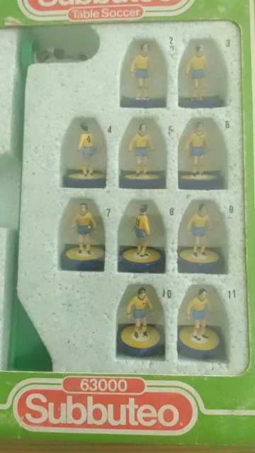 Jeu Subbuteo équipe Juventus, Réf 538053, Neuf En Boîte (occasion, Boîte Ouverte)