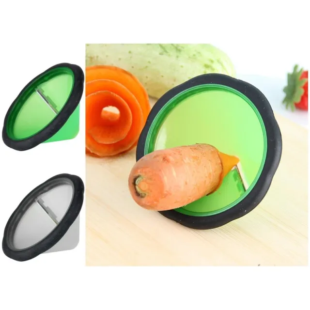 Melon Fruit Slicer Multi-use Quick Cutting Carrot Cucumber Spiral Slicer Kitchen