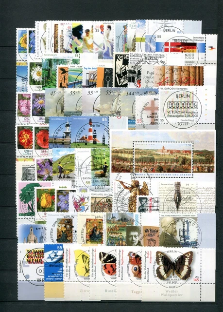 Bund, BRD, Jahrgang 2005 aus Deutschland plus Abo, Ecken UR komplett ESST Berlin
