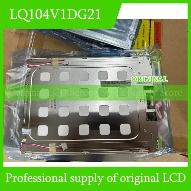 LQ104V1DG21 10.4 Inch Original LCD Display Screen Panel for Sharp Brand New