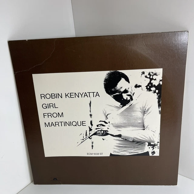 VINTAGE ROBIN KENYATTA Girl From Martinique ECM Records 1008 Excellent