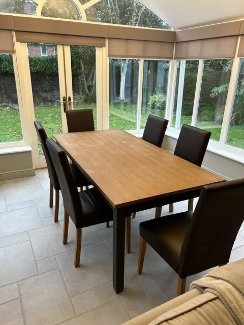 NEXT HUDSON TABLE and Bench set 500.00 PicClick UK