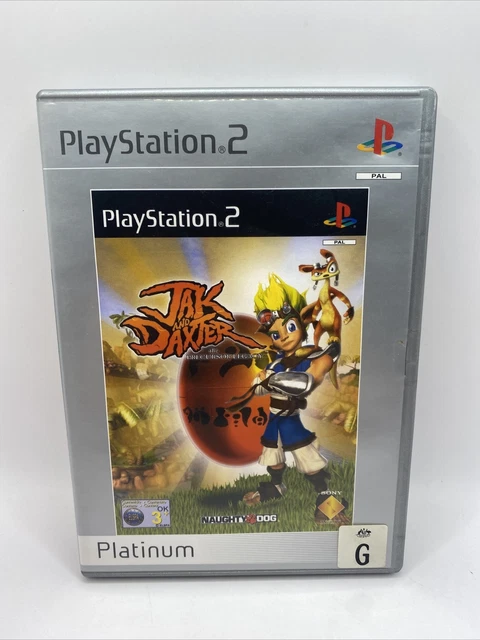 JAK AND DAXTER The Precursor Legacy PS2 Game No Manual Free