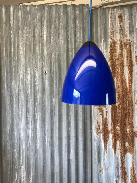 Nordlux Pendant Lamp Bonnelycke MDD Ceiling Light Blue Opaque Lighting MCM