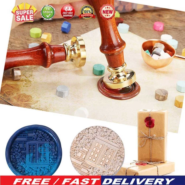 Window Flower Wax Seal Stamp Head Craft Supplies DIY for Packaging Scrapbooking