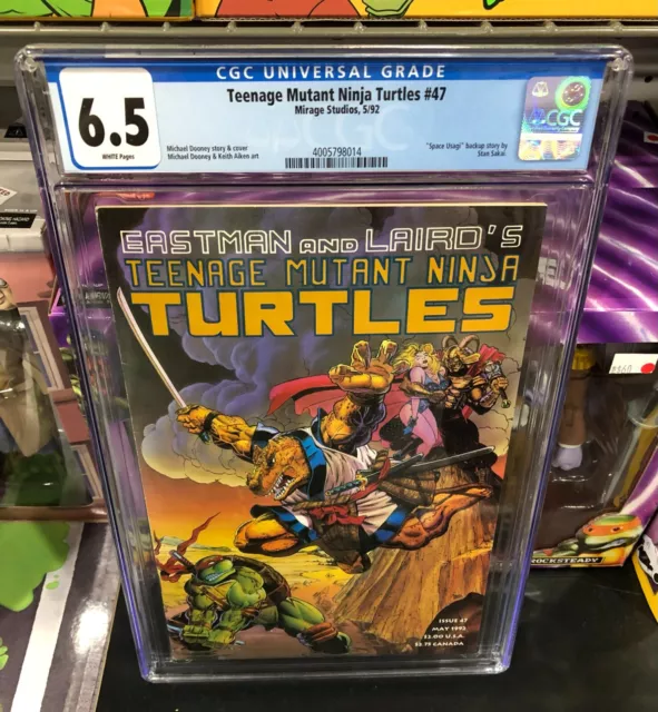 Teenage Mutant Ninja Turtles #47 Mirage Studios Comic Book CGC 6.5