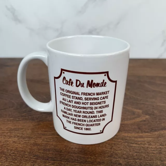 Cafe Du Monde-Original French Market Coffee Stand- N Orleans,LA- mug/cup 2