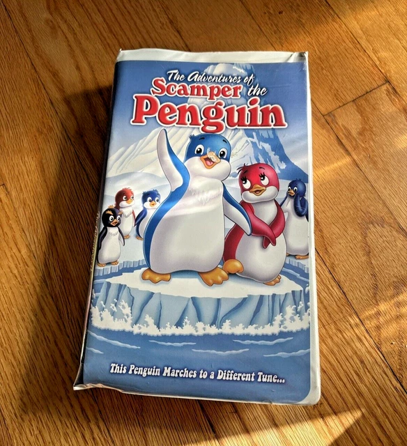 THE ADVENTURES OF Scamper The Penguin VHS clamshell 1992 90s Cartoon £ ...