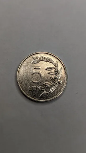 [🇦🇱Albania] - 5 Leke (2014) High Grade Coin