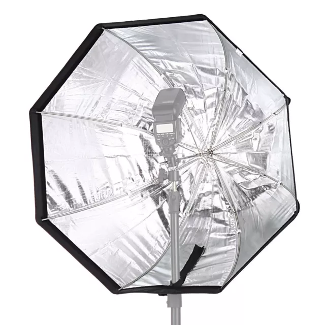 80cm/32in Octagon Umbrella Softbox for Speedlite Photo Studio Flash Speedlight