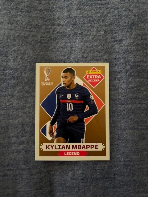 Panini - World Cup Qatar 2022 - Kylian Mbappe - Extra Sticker Bronze - Italy