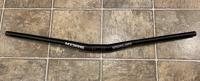 KORE Handlebar OCD 20mm Rise 31.8 BLK 7050 Alloy TRPL Butted 800mm