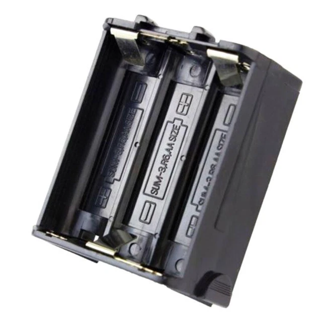 6xAA Battery Box Storage Case for TH-28A TH-48A TH-78A Radios