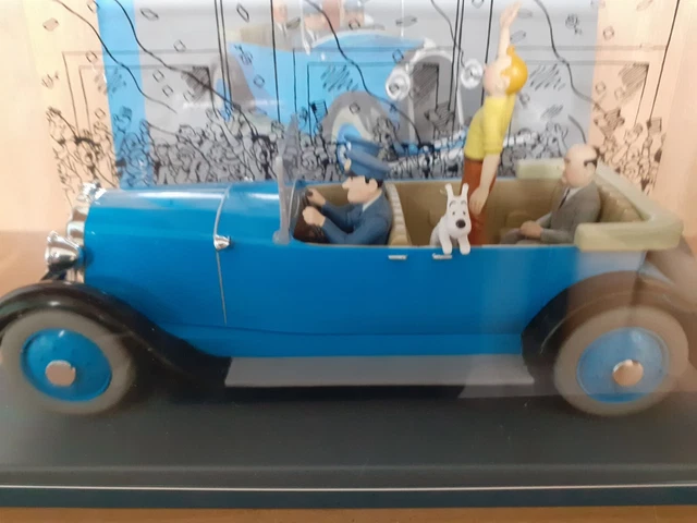 Tintin - Voiture Tintin 1/24 – La Limousine De Parade Tintin En Amerique Hachette N 19
