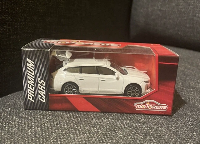 Miniature Majorette Peugeot 407 Blanche – Échelle 1/61, Made In France (occasion)