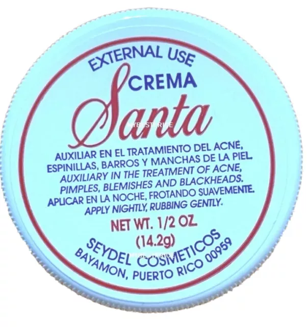 Crema Santa for Acne Pimple Blackhead para manchas de la piel ,espinillas