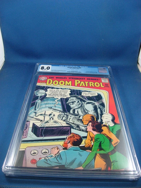 Doom Patrol 86 Cgc 8.0 First Issue Dc 1964 Sharp