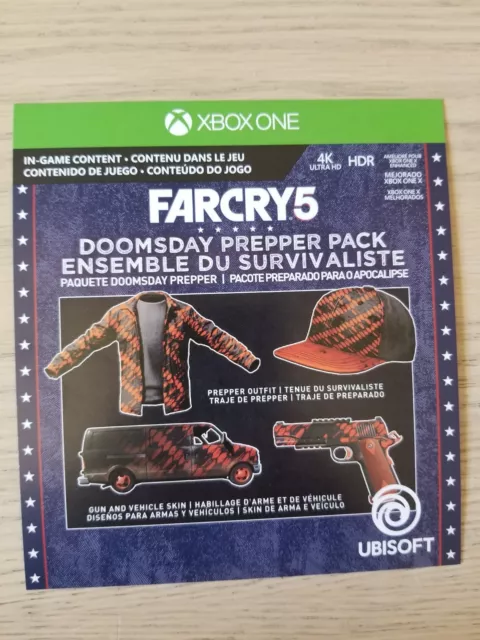 Far Cry 5 Bonus de précommande Doomsday Prepper Pack Xbox One