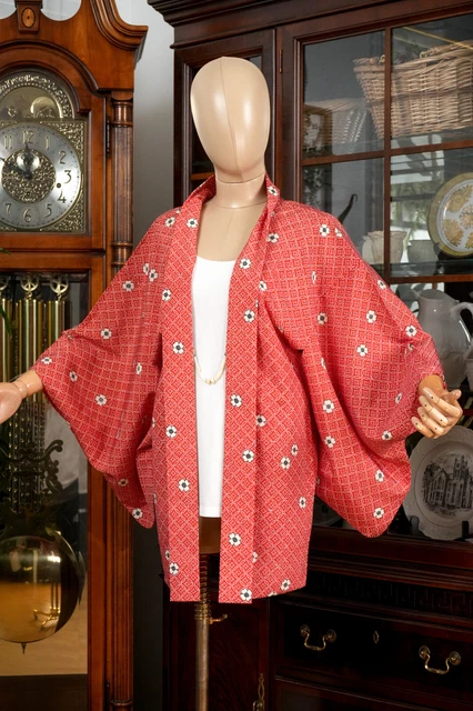 Dear Vanilla Japanese Kimono Haori Jacket For Women Authentic Japan Made Vintage