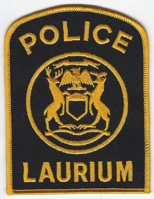 **Laurium Michigan Police Patch**