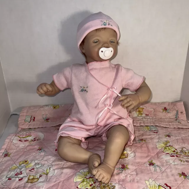 NINA The Living Baby So Truly Real Touch-Activated Ashton-Drake Doll Cheryl Hill