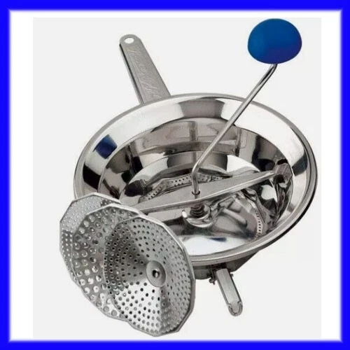 OMAC Passatutto Manuale Ø20cm - In Plastica E Legno Per Passare Verdure E Pomodori - Foto 4