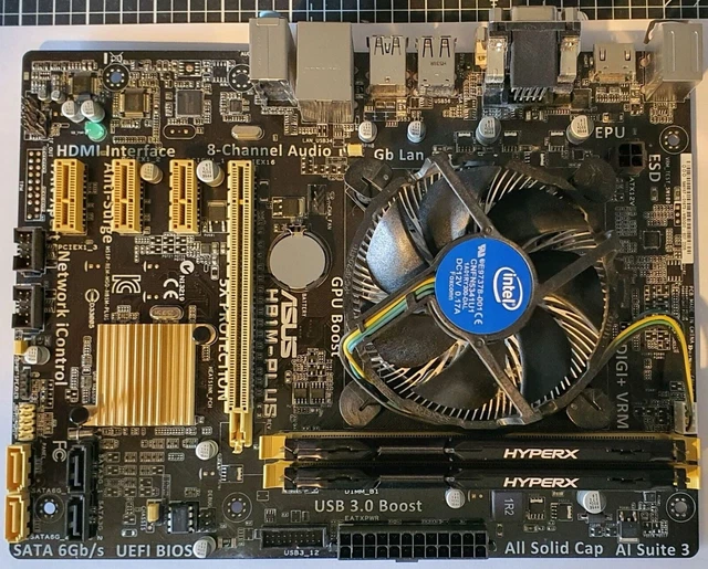 BUDGET GAMING MOTHERBOARD Bundle Intel i7 4790K CPU, Asus MoBo, HyperX