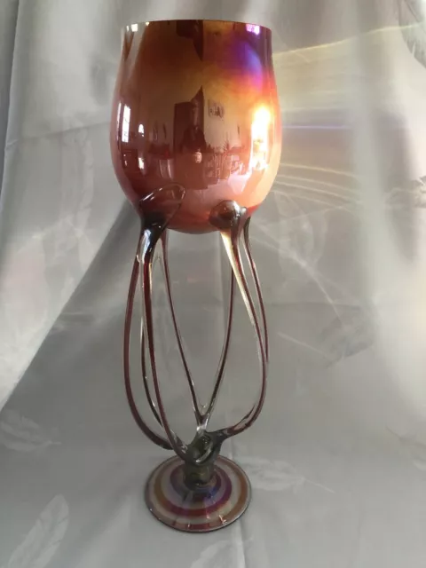 Exceptionnel Vase En Cristal De Murano Boum Glass 3