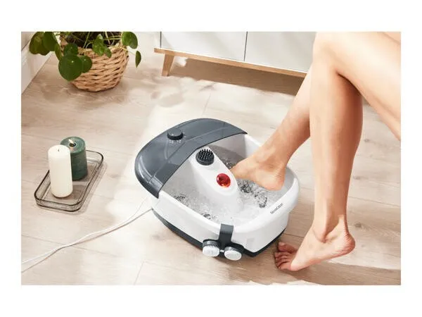 Electric Wet Bath Foot Spa Vibration Bubble Tired Feet Massager Pedicure Footspa