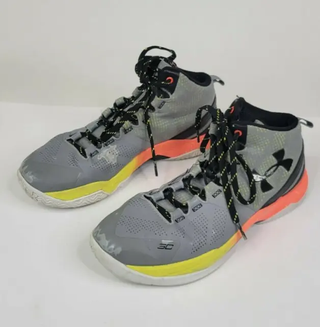 Under Armour Curry 2 GS ‘Iron Sharpens Iron’ Shoes Size 6.5Y 1270817-035