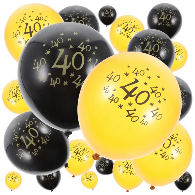 20pcs Für Geburtstag Latex Geburtstag Party Dekorationen 40 luftballons