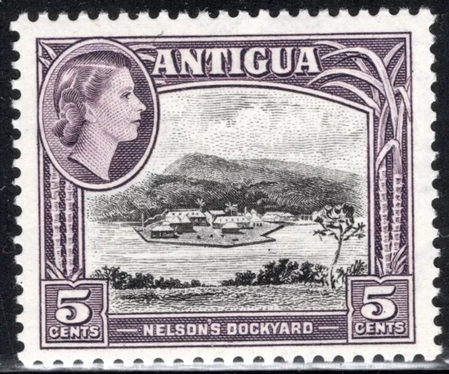 Antigua Stamp Scott #112, 5p, Nelson's Dockyard, OG, MNH, SCV$2.40