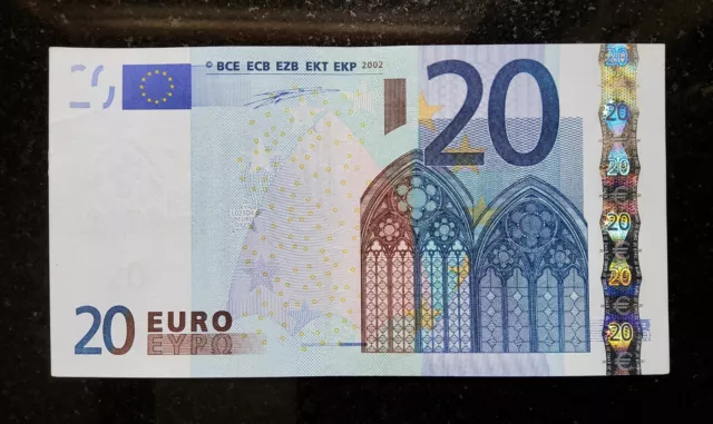 Billet/Banknote 20 EURO 2002 W.Duisenberg FRANCE U L023 D4